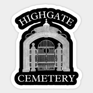 Highgate Cemetery Sticker